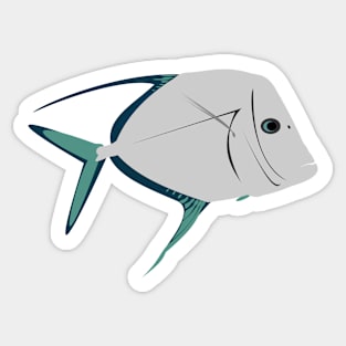 Lookdown Fish Sticker